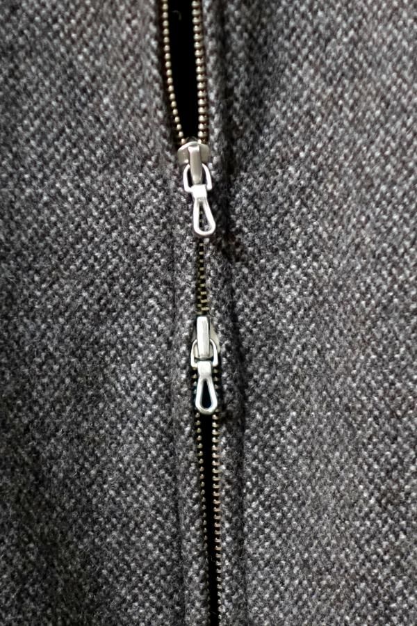 URU(ウル)/ZIP UP BLOUSON/BROWN 通販 取り扱い-CONCRETE RIVER