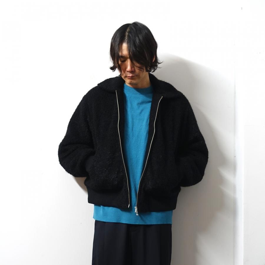 <img class='new_mark_img1' src='https://img.shop-pro.jp/img/new/icons13.gif' style='border:none;display:inline;margin:0px;padding:0px;width:auto;' />URU()/ZIP UP BLOUSON/BLACK