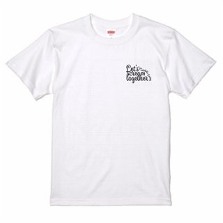 ルルドールオリジナルTシャツ 「Luludoll.c LOVERS」 ホワイト