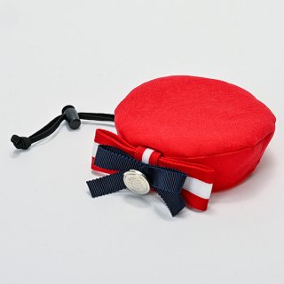 トリコロールベレー帽