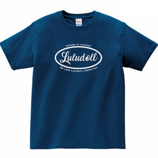 ルルドール old taste collection Tシャツ インディゴ