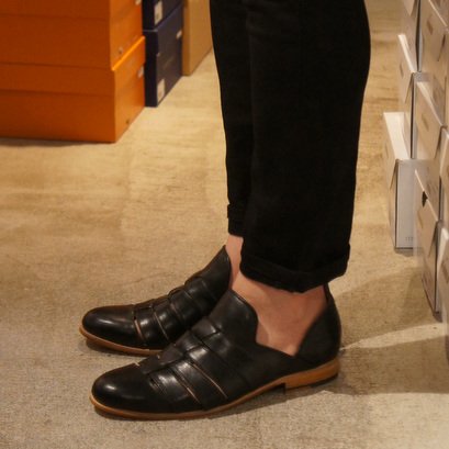 ポルペッタ グルカサンダル ポルトフィーノ（ブラック） - SO-KUTSU | The Finest import shoes for men