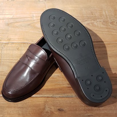 シューイズム コインローファー 02121WD（ダークブラウン） - SO-KUTSU | The Finest import shoes for  men
