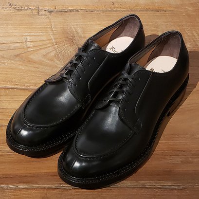 ラッドシューズ スプリットVチップシューズ RIDLEY（ワインハイマーブラック） - SO-KUTSU | The Finest import  shoes for men