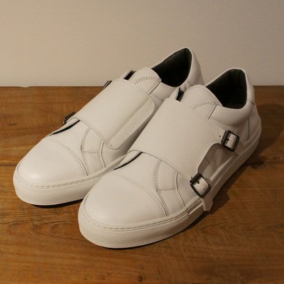 パントフォラ・ドーロ ダブルモンクスニーカーFC01（ホワイト） - SO-KUTSU | The Finest import shoes