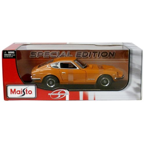 Maisto】マイスト 1：18 ダットサン240Z 1971 フェアレディZ オレンジ