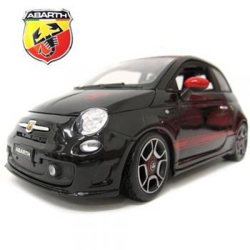 Bburago】1：18 フィアット500 アバルト - ミニカー専門店 LOVE RUN