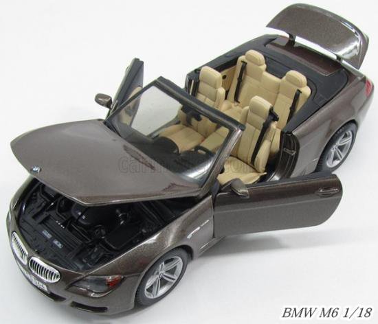 BMW M6 CONVERTIBLE 1/18 Maisto ＢＭＷ ６シリーズ ミニカー/ダイキャストカー - ミニカー専門店 LOVE  RUN（欧州車・国産車）