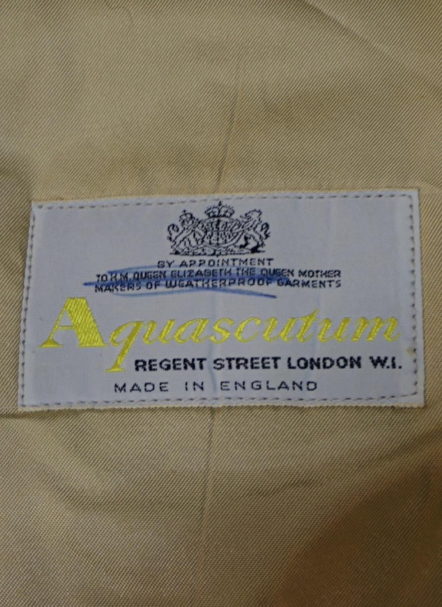 美品/英国製 Aquascutum ヴィンテージ 6ボタンダブルジャケット 金釦 美品/英国製 Aquascutum ヴィンテージ 6ボタンダブルジャケット