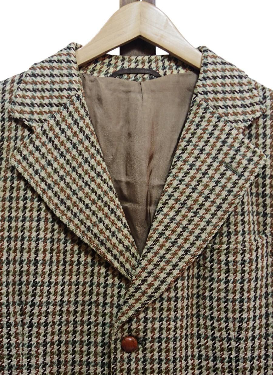 70年代 英国製 ヴィンテージ Harris Tweed ハリスツイード Dunn & Co