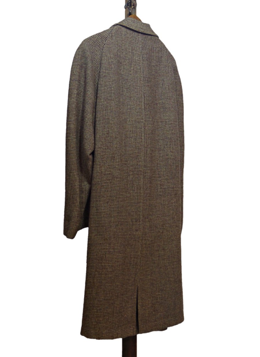 70s USA製 ヴィンテージ Hariss Tweed ハリスツイード コート