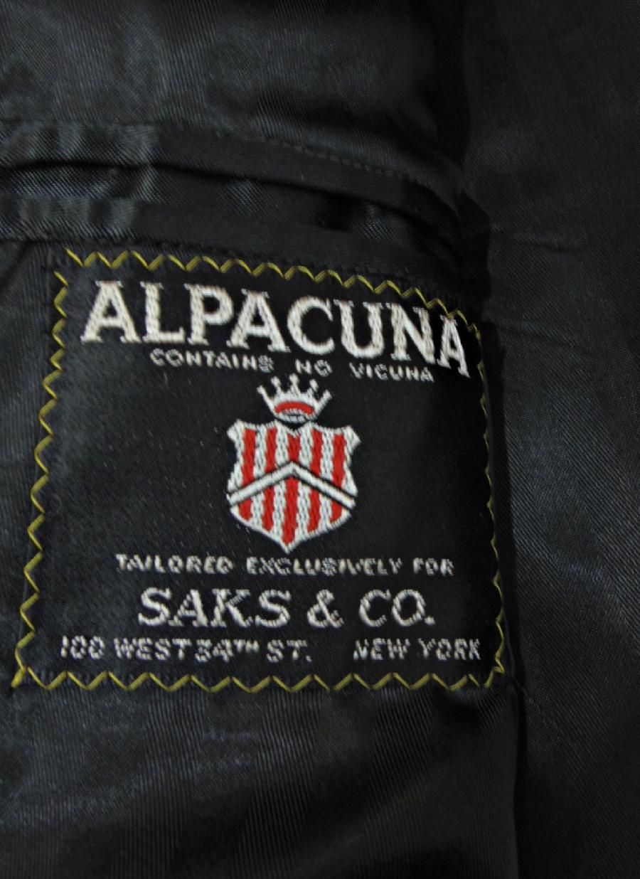 60 70年代 USA製 ヴィンテージ カシミヤ チェスターフィールドコート