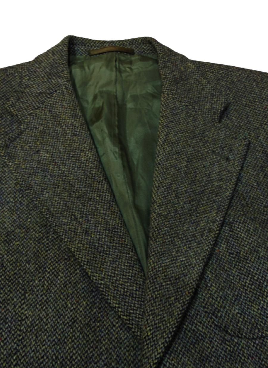 70s 英国製 ヴィンテージ Harris Tweed ハリスツイード ジャケット