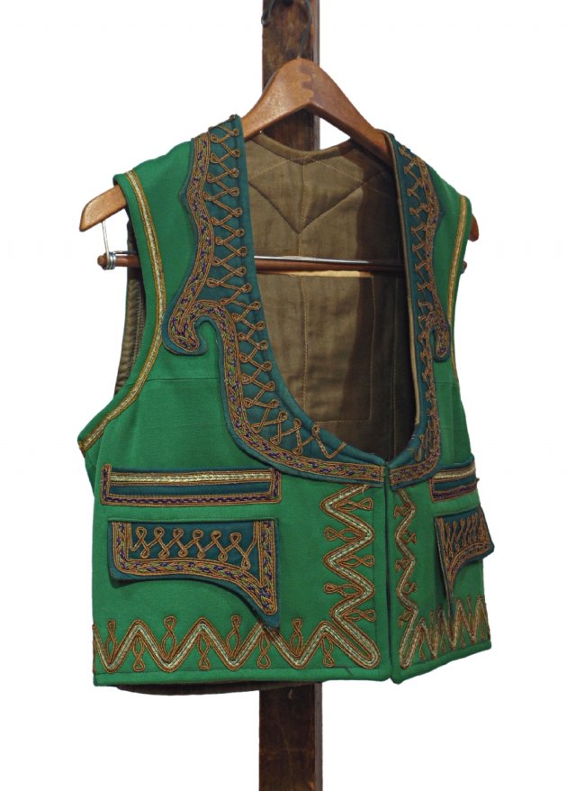 UK 60's-70's Vintage Ethnic Handmade Vest #0031<img class='new_mark_img2' src='https://img.shop-pro.jp/img/new/icons8.gif' style='border:none;display:inline;margin:0px;padding:0px;width:auto;' />