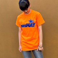 sasHAT Logo Tee Orange(ヤシの木ver)