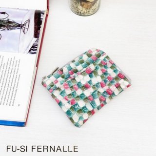 FU-SI FERNALLE ： “MONET” L型ミニ財布 【GREEN】