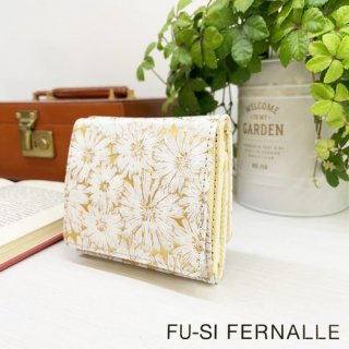 FU-SI FERNALLE ： “SANTERO” 三つ折財布 【GOLD】