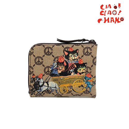 ciao!ciao!Chako：“Travel”L型ミニ財布 - Bag shop idee