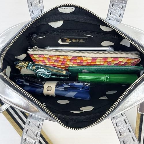 DEUX MILLE：2wayエナメルショルダー【SV】 - Bag shop idee