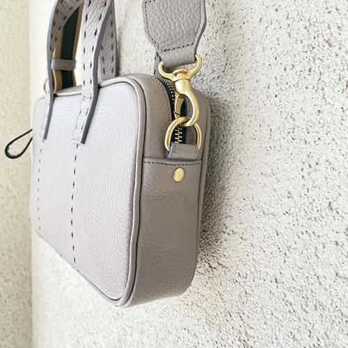 ZOOO deux milleドゥミル2wayショルダーバッグ牛革　クレージュ DEUX MILLE：2wayショルダー【GRAGE】 - Bag shop idee