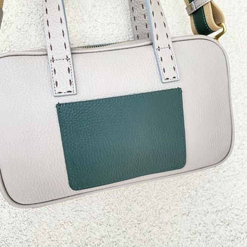 ZOOO deux milleドゥミル2wayショルダーバッグ牛革　クレージュ DEUX MILLE：2wayショルダー【GRAGE】 - Bag shop idee
