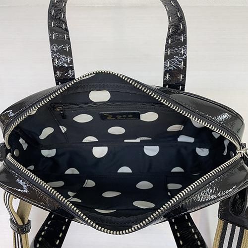 ドゥミル エナメル 2WAYバッグ ドゥミル エナメル 2WAYバッグ 再入荷！DEUX MILLE ドゥミル 2way