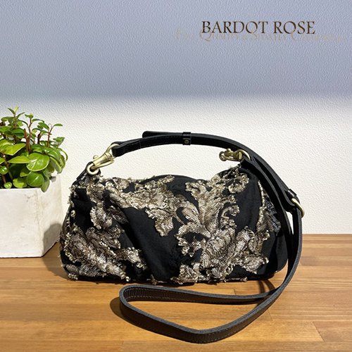 BARDOT ROSE：2wayショルダー【BK】 - Bag shop idee