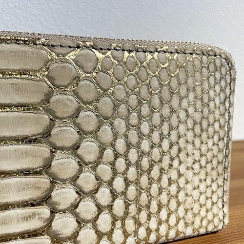 FU-SI FERNALLE：“Silky Python”L型長財布【GL】 - Bag shop idee