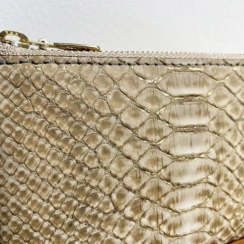 FU-SI FERNALLE：“Silky Python”L型ミドル財布【GL】 - Bag shop idee