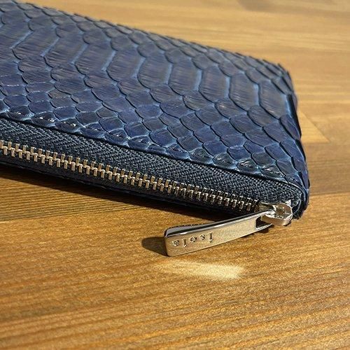 Isola：“藍” L型長財布【ブルー】 - Bag shop idee