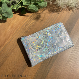 <img class='new_mark_img1' src='https://img.shop-pro.jp/img/new/icons7.gif' style='border:none;display:inline;margin:0px;padding:0px;width:auto;' />FU-SI FERNALLE：“DIAMANTE”L型ミドル財布【SV】