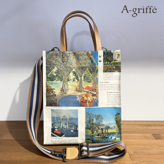 AgriffeVintage magazine 2wayȡȡGarden/Bread<img class='new_mark_img2' src='https://img.shop-pro.jp/img/new/icons7.gif' style='border:none;display:inline;margin:0px;padding:0px;width:auto;' />