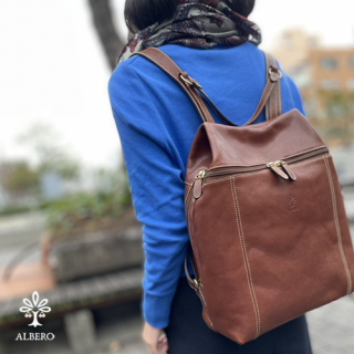 ALBEROåץ쥶2wayåBrown<img class='new_mark_img2' src='https://img.shop-pro.jp/img/new/icons7.gif' style='border:none;display:inline;margin:0px;padding:0px;width:auto;' />