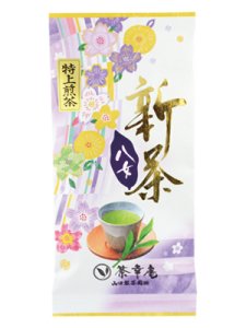Ｈ５７１１　【新茶】八女・特上煎茶100g入（九州・福岡県産）　※ネコポス・郵便レターパック可
