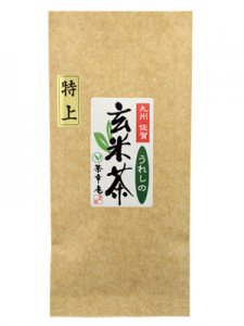 H８９６　上質茶葉と玄米をブレンド！九州産佐賀県【嬉野玄米茶】１００ｇ入　※ネコポス・郵便レターパック可
