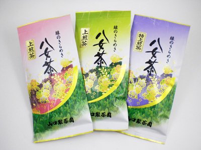 H４２０８ 八女茶飲み比べセット３種（九州・福岡県産