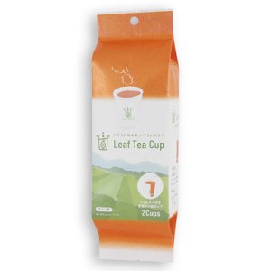 H１３４４ Leaf Tea Cup ほうじ茶２Cups入　※郵便レターパックプラス５２０可<img class='new_mark_img2' src='https://img.shop-pro.jp/img/new/icons15.gif' style='border:none;display:inline;margin:0px;padding:0px;width:auto;' />