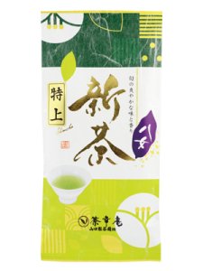 Ｈ５７１０　【新茶】八女・特上煎茶100g入（九州・福岡県産）　※ネコポス・郵便レターパック可