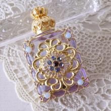 ボヘミアガラスの香水瓶 - tekuteku東欧雑貨店