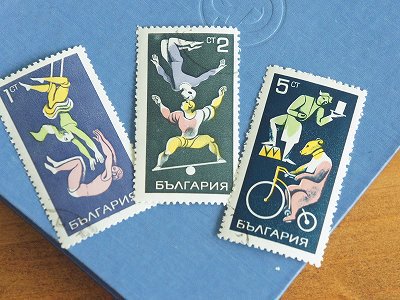 15271現品限り 外国切手未使用 ブルガリア発行動物6種揃 - 各種パーツ