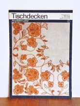 東ドイツ(DDR) 刺繍のパターン入り冊子 Tischdecken Abplattmuster A