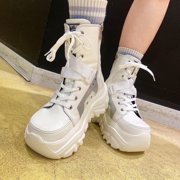 YOSUKE 厚底スニーカーブーツ YOSUKE ヨースケ 厚底 スニーカー シューズ ブーツ 靴 厚底