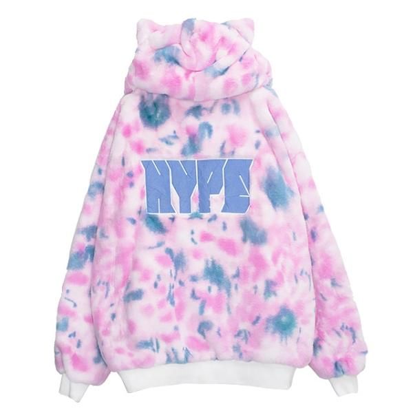 LISTENFLAVOR ゲーミング猫耳バックルファーブルゾン