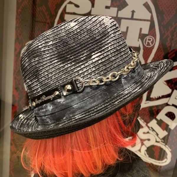 2024'春夏新作】SEXPOT GRUNGE SKULL チェーン ハット