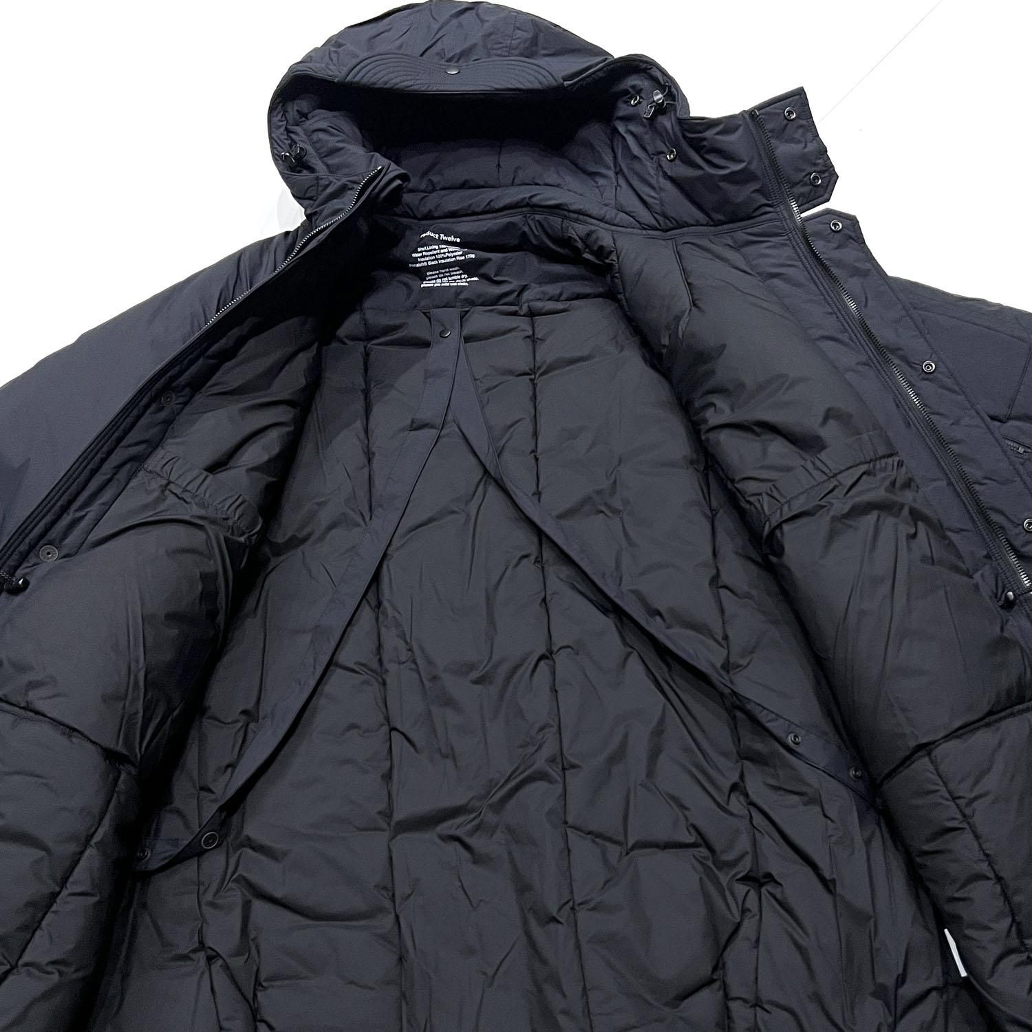 Product Twelve,ץȥȥ,,ALMOSTBLACK,Product Twelve Primaloft Puffer Coat,ץȥȥ֥,󥵥졼,FIELDPARKA,Product Twelve㥱å,