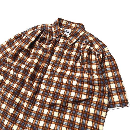 エーアイイー AiE / S/S Painter Shirt- Plaid Fl - シャツ