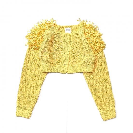 ロドリリオン rhodolirion フリンジ カーディガン