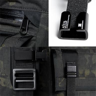 VVIVID+ Black Stealth Camouflage Medium Pattern