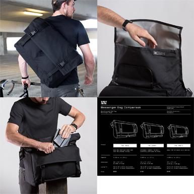 ミッションワークショップ　メッセンジャーバッグ　shed　シェド ミッションワークショップ | シェド | ブラック - ミッション