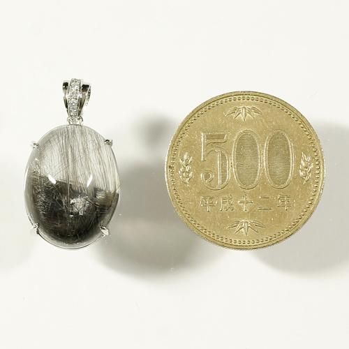 ブラックプラチナルチルクォーツ ペンダントトップ 楽天市場】プラチナルチルクォーツ ペンダントトップ 最高級 プラチナ